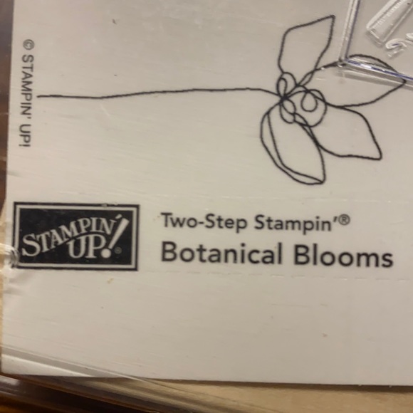 Stampin’ Up! “BOTANICAL BLOOMS” Rubber Stamp Kit‎ - Picture 2 of 10